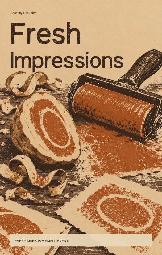 Fresh Impressions zine cover