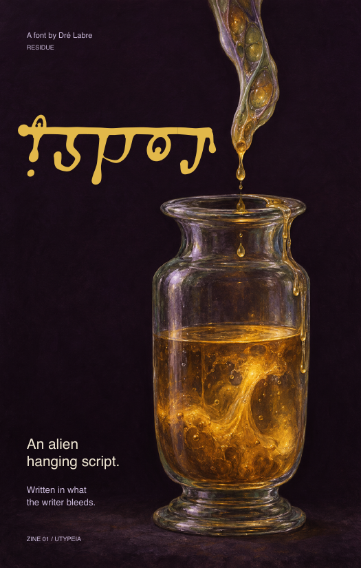 Residue zine cover