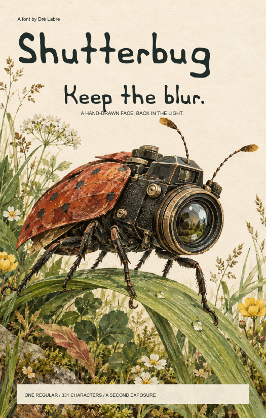 Keep the Blur zine cover