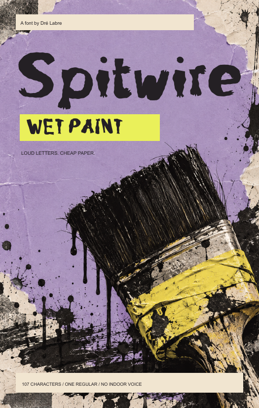 Wet Paint zine cover