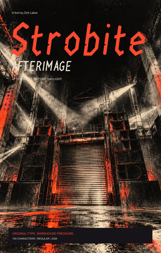 Afterimage zine cover