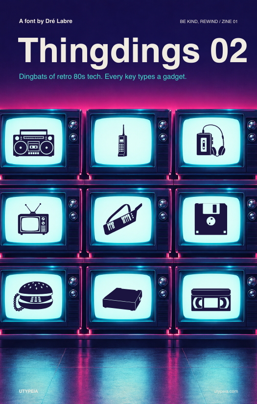 Be Kind, Rewind zine cover