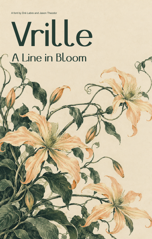 A Line in Bloom zine cover
